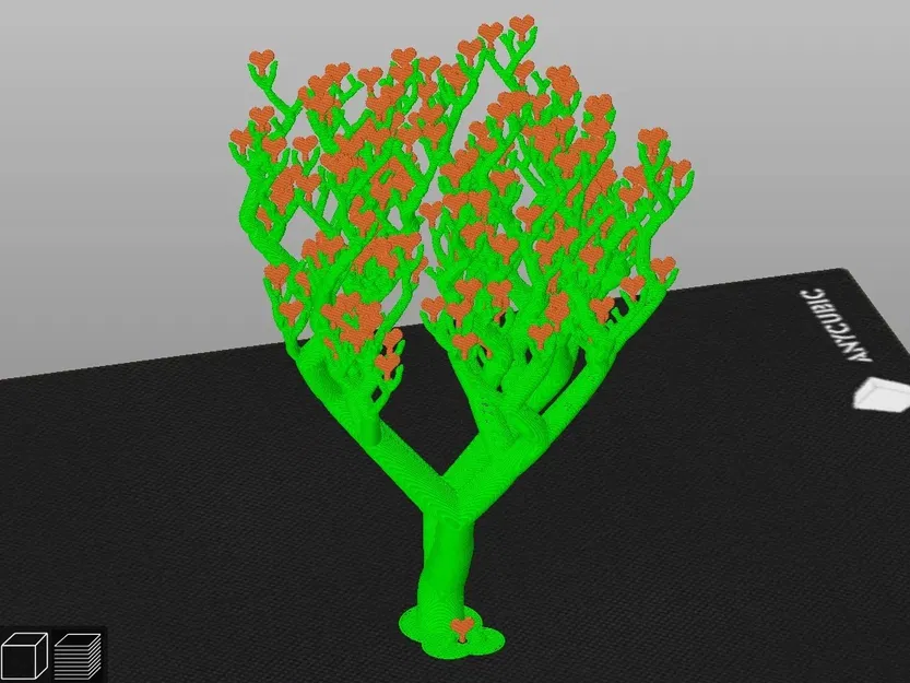 Cây trái tim với hỗ trợ hữu cơ đan xen - Image 4