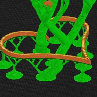 Cây trái tim liên kết với nhau bằng vòng trái tim hỗ trợ hữu...