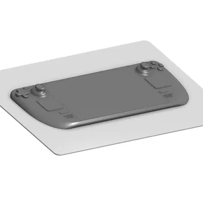 Nghệ thuật treo tường Steam Deck 3D từ Valve