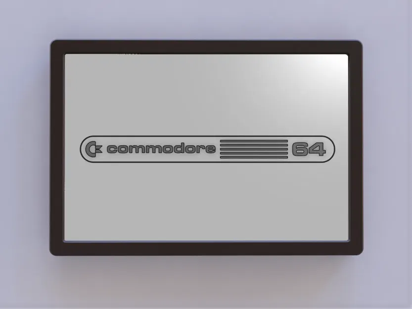 Nghệ thuật biểu trưng Commodore 64 dành cho vỏ máy - Image 1