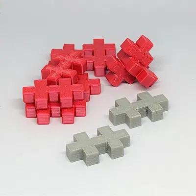 Khối ghép hình đa năng cho mô hình 2D và 3D