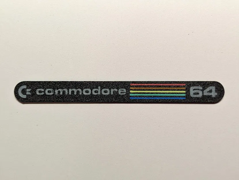 Biểu tượng Commodore 64 cho in 3D đa vật liệu - Image 2