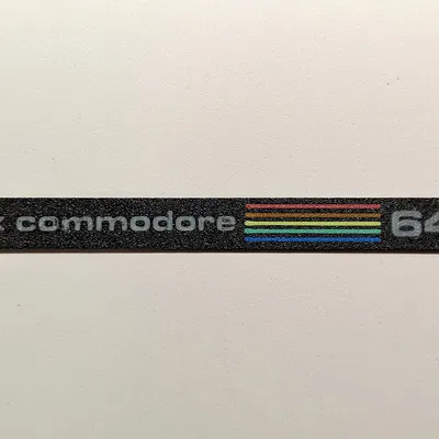 Biểu tượng Commodore 64 cho in 3D đa vật liệu