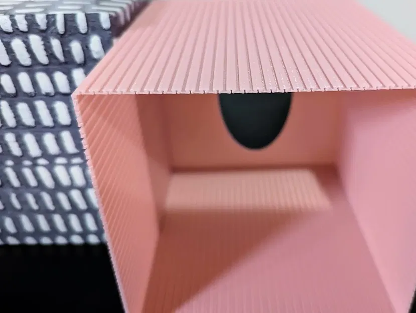 Bình hoa sọc mỏng cho hộp đựng khăn giấy - Image 2