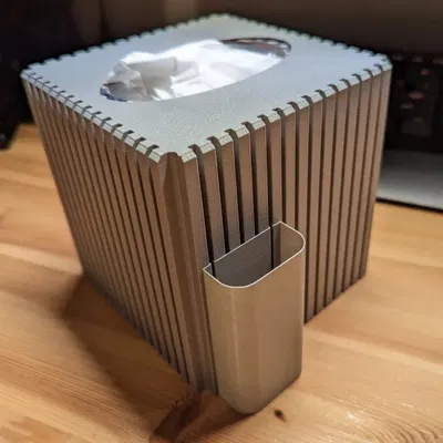 Thùng bên nhỏ cho hộp khăn giấy chế độ bình hoa