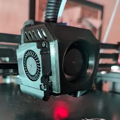 Nắp Hotend Ender 7 phiên bản 2 ngắn gọn