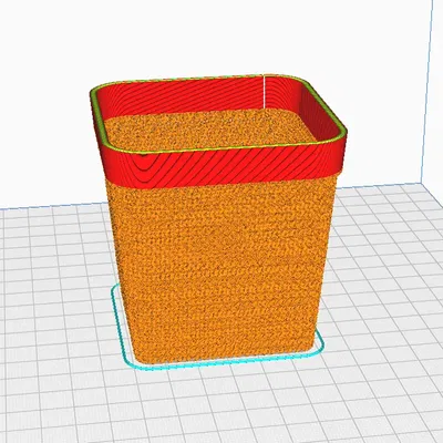 Chậu cây Gyroid độc đáo cho không gian sống thêm sinh động