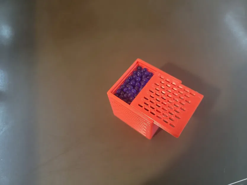 Hộp silica có nắp trượt để lưu trữ gel hút ẩm - Image 1