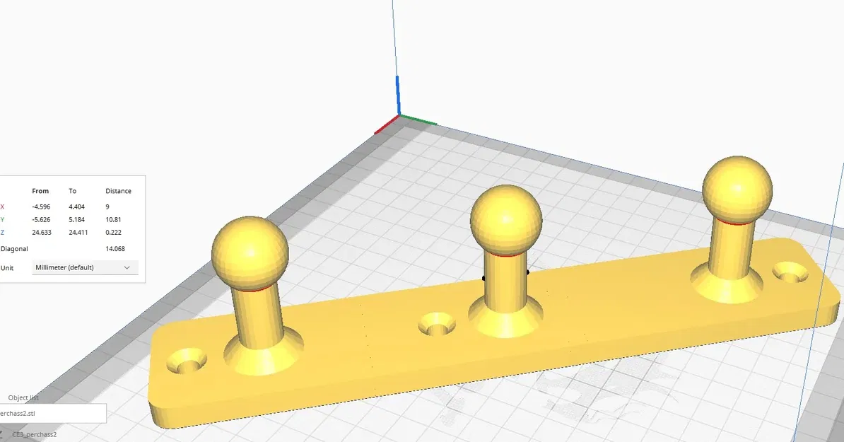 Móc treo mở rộng dài 23cm cho máy in 3D - Image 1