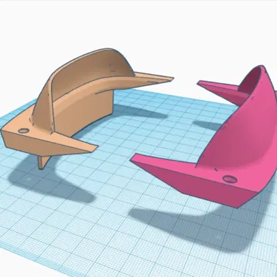 Cản trước crop top cho Onewheel GT WTF Rails (chuẩn)