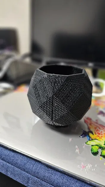 Chậu cây đa giác phong cách low poly - Image 2