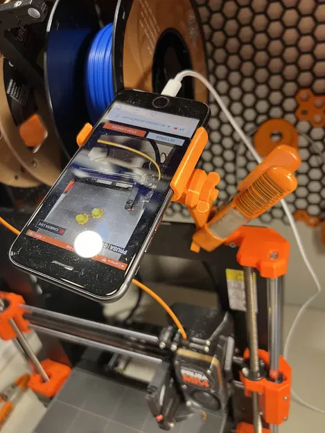 Giá đỡ điện thoại cho webcam và timelapse với kẹp - Image 4