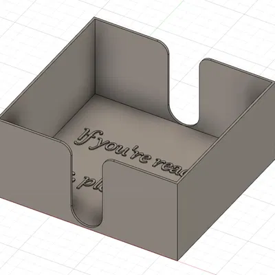 Giá đỡ khăn ăn đơn giản với nhắc nhở thân thiện