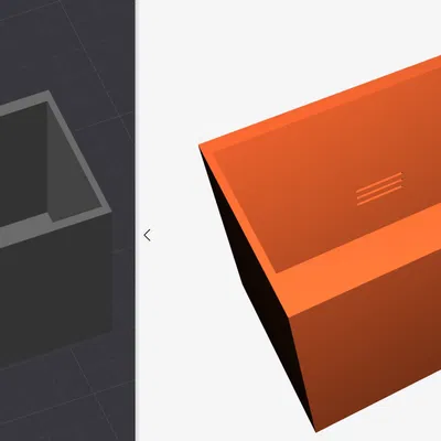 Giá đỡ điều khiển TV không có rãnh bên trong