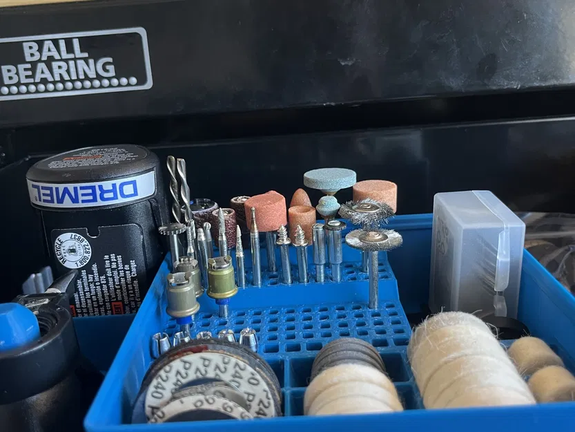 Giá đỡ tổ chức bộ dụng cụ Dremel Gridfinity - Image 3