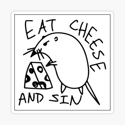 Chuột siêu phong cách thưởng thức phô mai trên nền tảng nhỏ