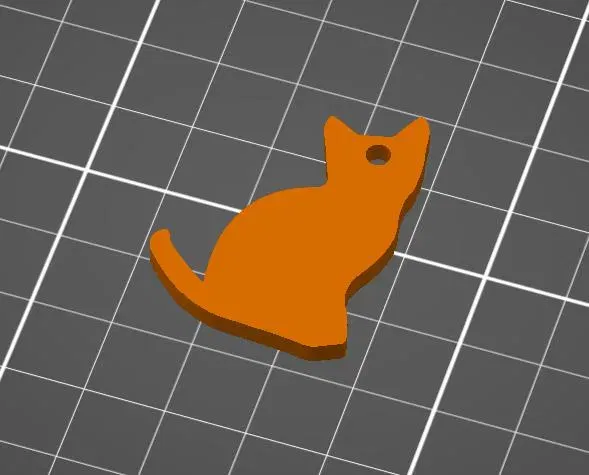 Hạt trang sức hình mèo cho dây chuyền hoặc đồ trang sức - Image 1