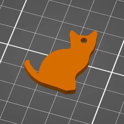 Hạt trang sức hình mèo cho dây chuyền hoặc đồ trang sức