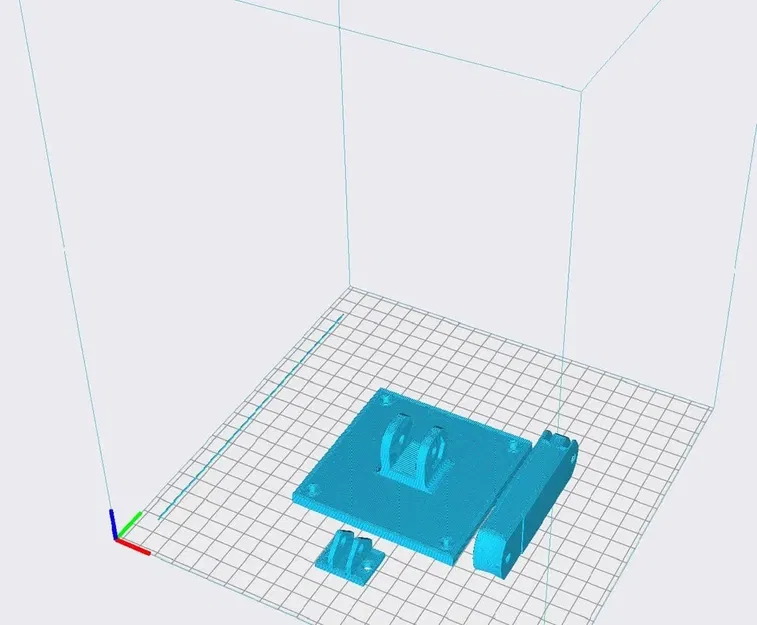 Giá đỡ màn hình LCD Vesa 75 cho máy in 3D Ender 5 - Image 2