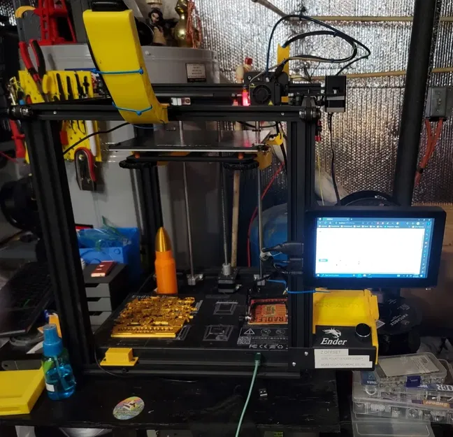 Giá đỡ màn hình LCD Vesa 75 cho máy in 3D Ender 5 - Image 6