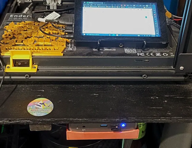 Giá đỡ BMAX B2 S MINI PC gắn dưới bàn - Image 2