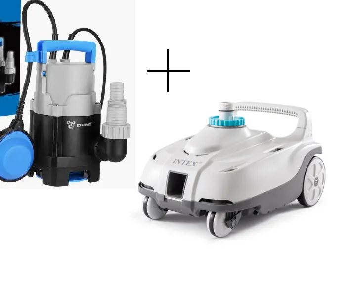 Bộ chuyển đổi bơm thoát nước intex zx100 cho máy hút bể bơi - Image 2