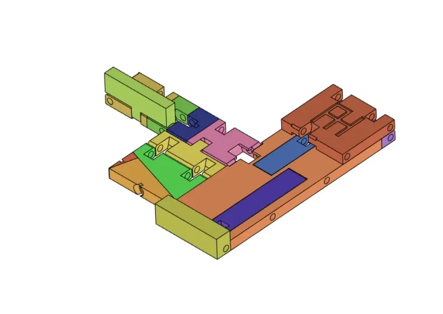 Máy bay chuyển thể từ chữ cái H bằng vật liệu PLA - Image 14