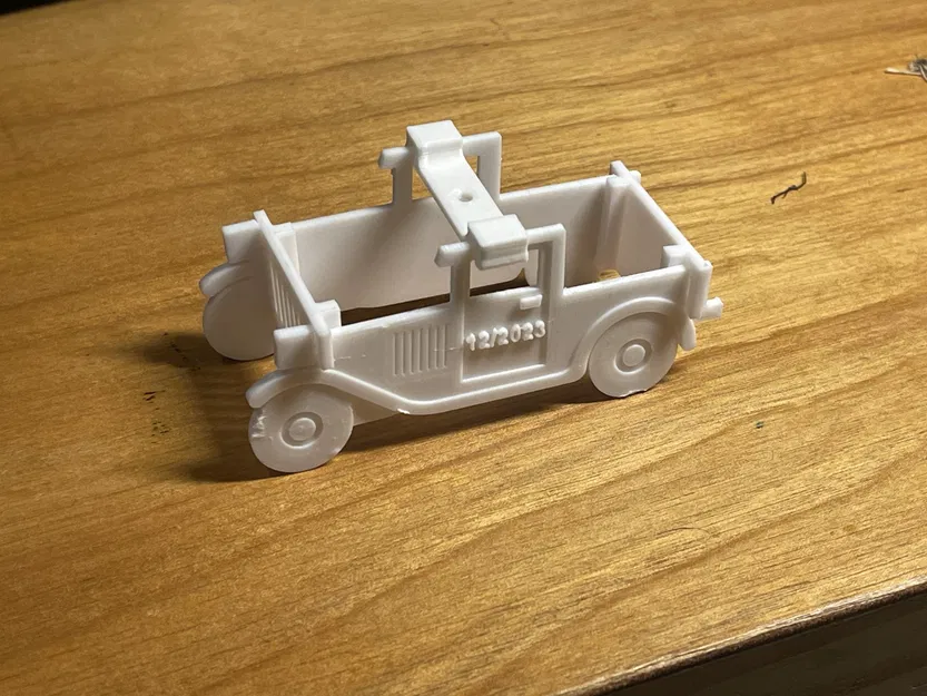 Mô hình xe tải Ford Model T trang trí Giáng Sinh 1922 - Image 1