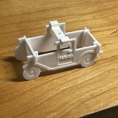 Mô hình xe tải Ford Model T trang trí Giáng Sinh 1922