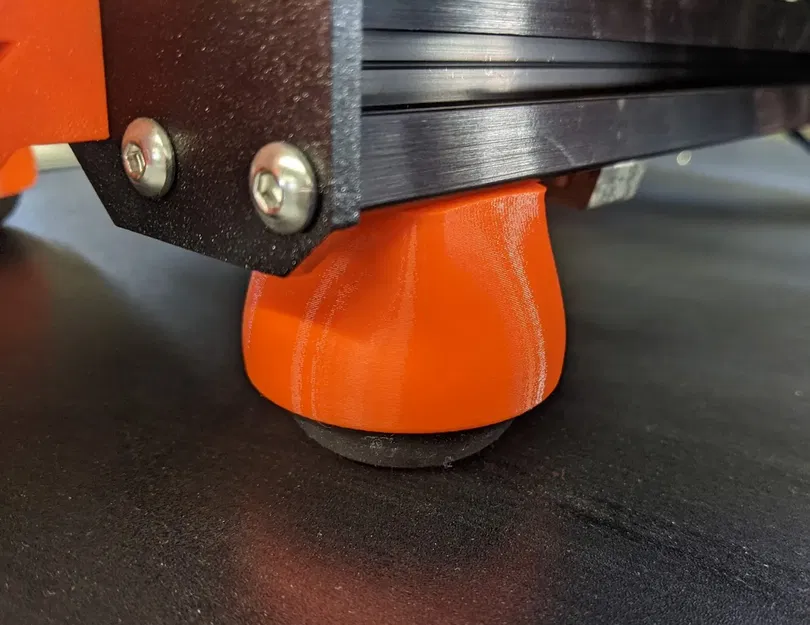 Bộ chân giảm tiếng ồn cho máy in 3D bằng bóng squash - Image 1