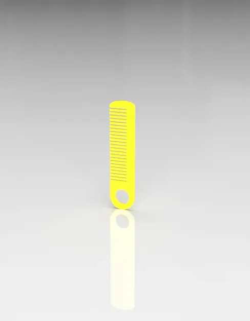 Lược chải râu và ria mép dạng móc chìa khóa - Image 2