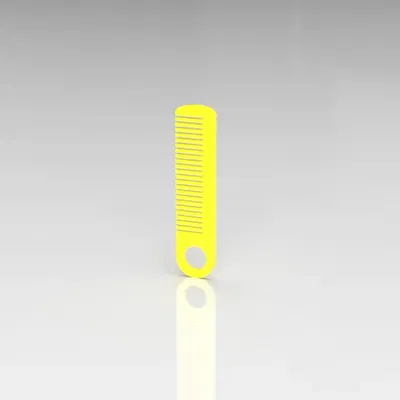 Lược chải râu và ria mép dạng móc chìa khóa