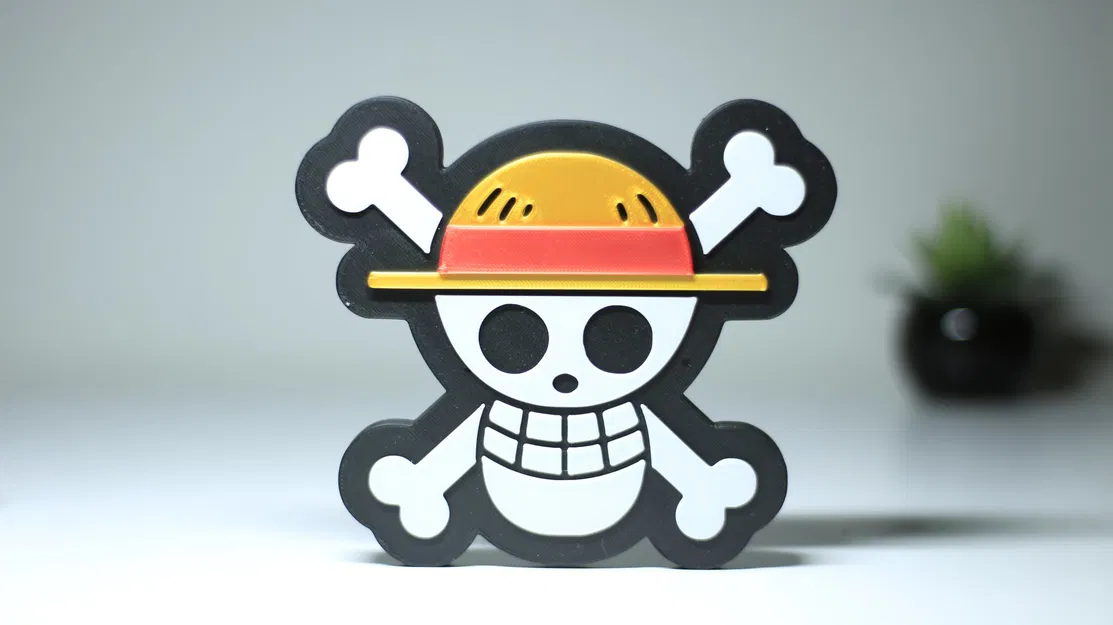 Biểu tượng cướp biển Mũ Rơm - One Piece - Image 1