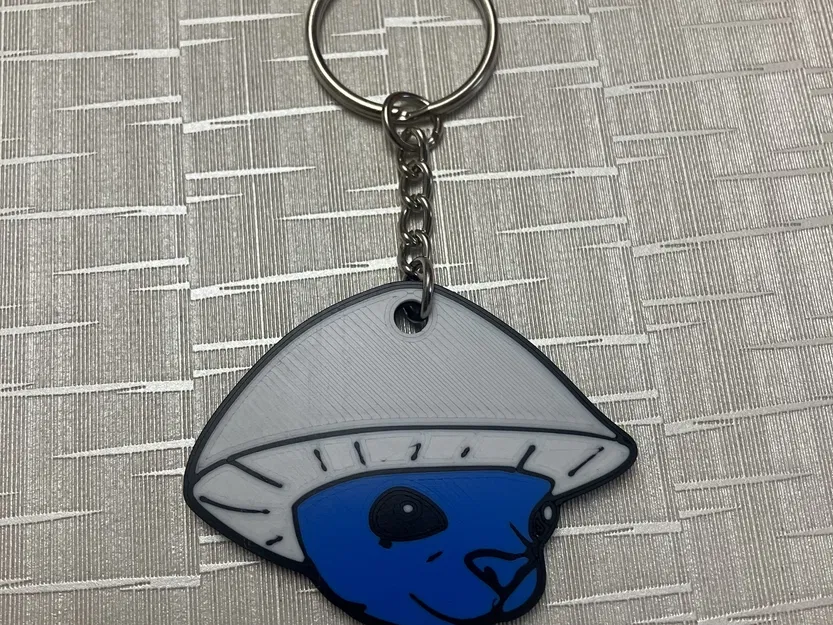 **Móc khóa Smurf Cat thiết kế cho MMU** - Image 1