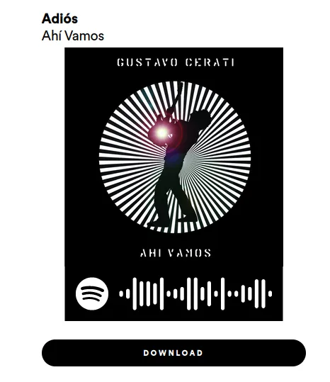 Chìa khóa Adiós - Gustavo Cerati in 3D - Image 1