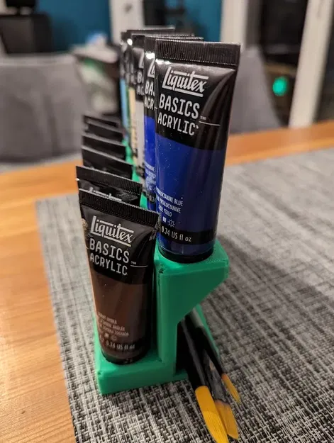 Giá đỡ sơn cho chai Liquitex 22ml với không gian thêm - Image 2