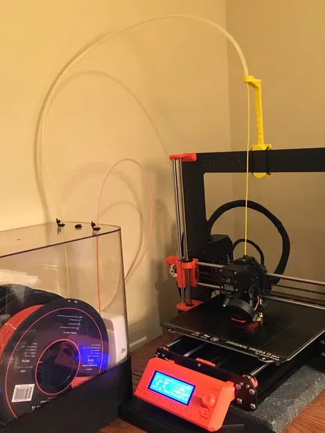 Kẹp hướng dẫn cần câu filament cho máy in Prusa i3 MK3 - Image 2