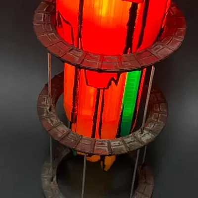 Mô hình ZPM Stargate cho máy in 3D với thiết kế thông minh