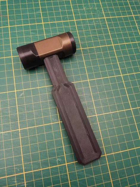 Búa đa năng với hai mặt đệm cho nhiều vật liệu - Image 1