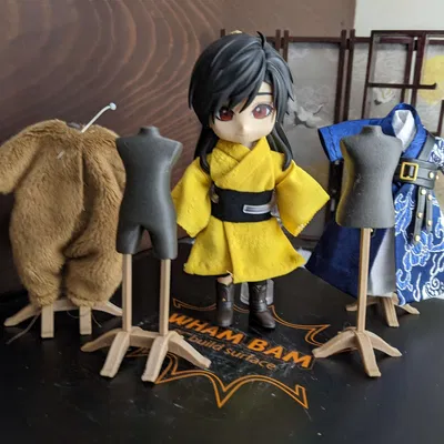 Mô hình đỡ trang phục tiêu chuẩn và quần cho búp bê tỉ lệ ...