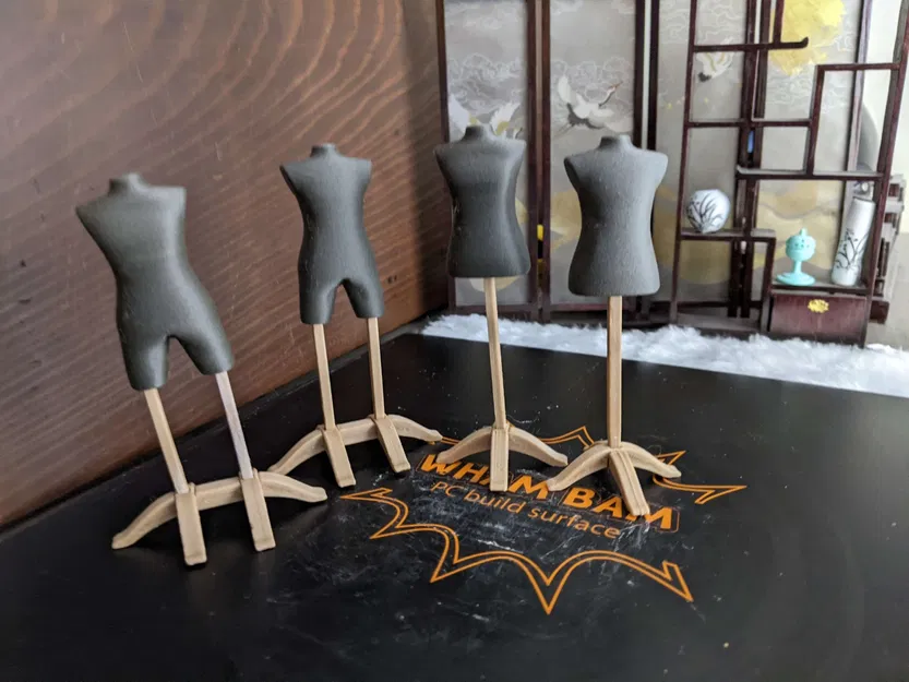 Mô hình đỡ trang phục tiêu chuẩn và quần cho búp bê tỉ lệ ... - Image 4