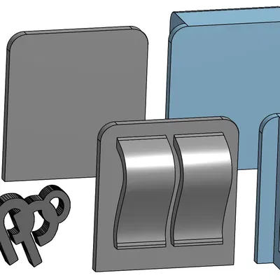 Chữ cái Zippo, Clipper và vòng đai 3D