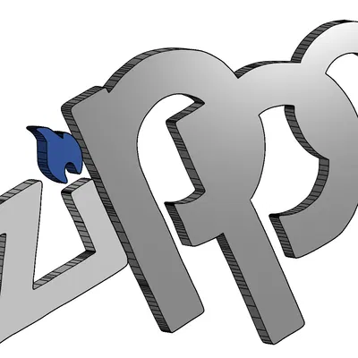 Chữ cái Zippo, Clipper và vòng đai 3D