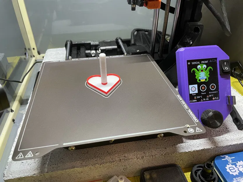 Giá đỡ nhẫn hình trái tim với trục cao - Image 2