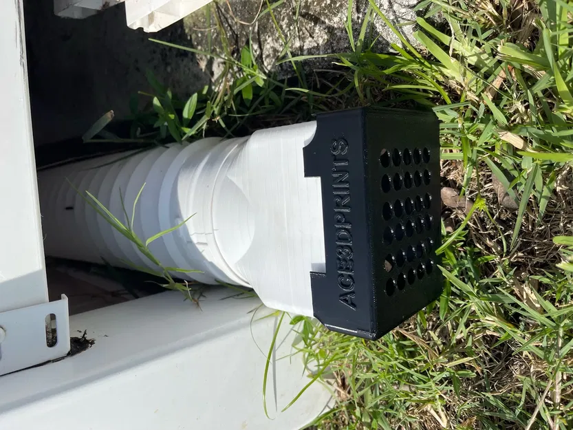 Bộ bảo vệ ống dẫn nước mưa chống động vật nhỏ vào má... - Image 2