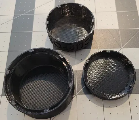 Hộp đựng viên thuốc dạng ống có nắp xoáy an toàn - Image 3