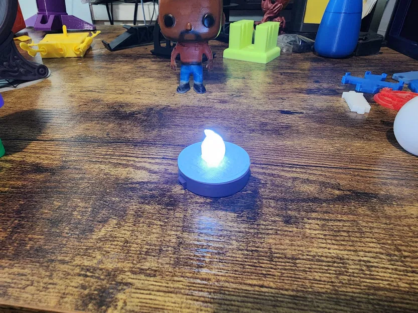 Đèn LED trà ánh nến tự làm (Remix) - Image 3