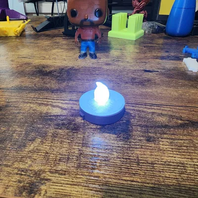 Đèn LED trà ánh nến tự làm (Remix)