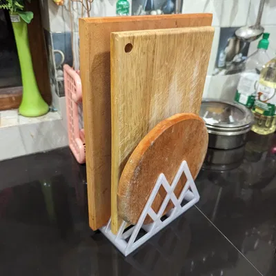 Giá đỡ thớt cho 3 thớt cắt trong bếp