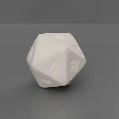 Cục xí ngầu D20 cho trò chơi bàn